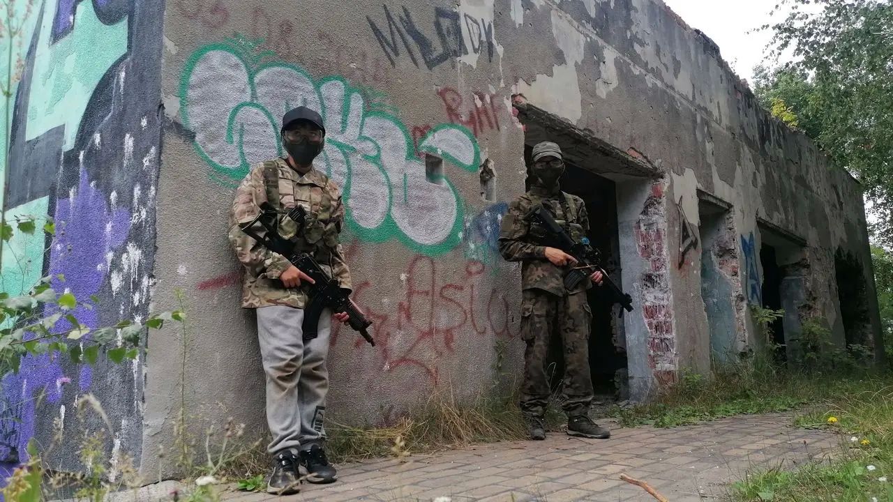 Spa�a - ob�z militarny - ASG