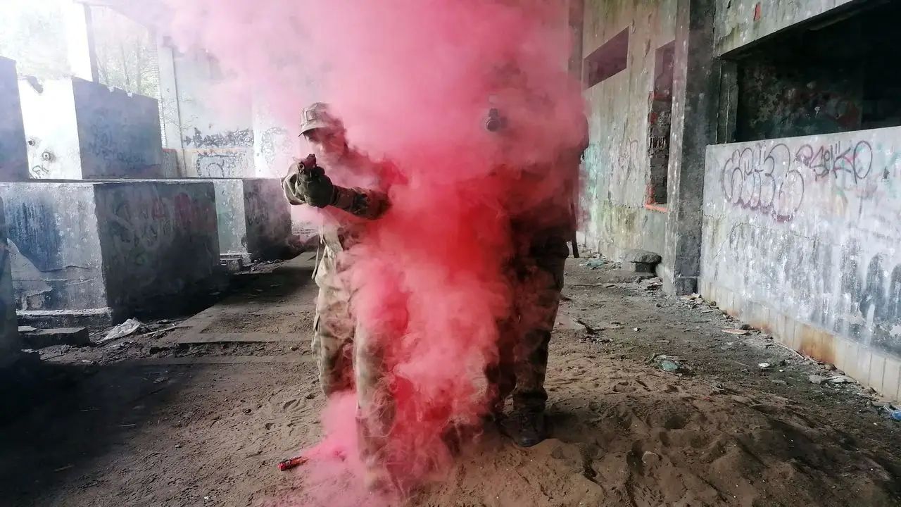 Spa�a - ob�z militarny - ASG