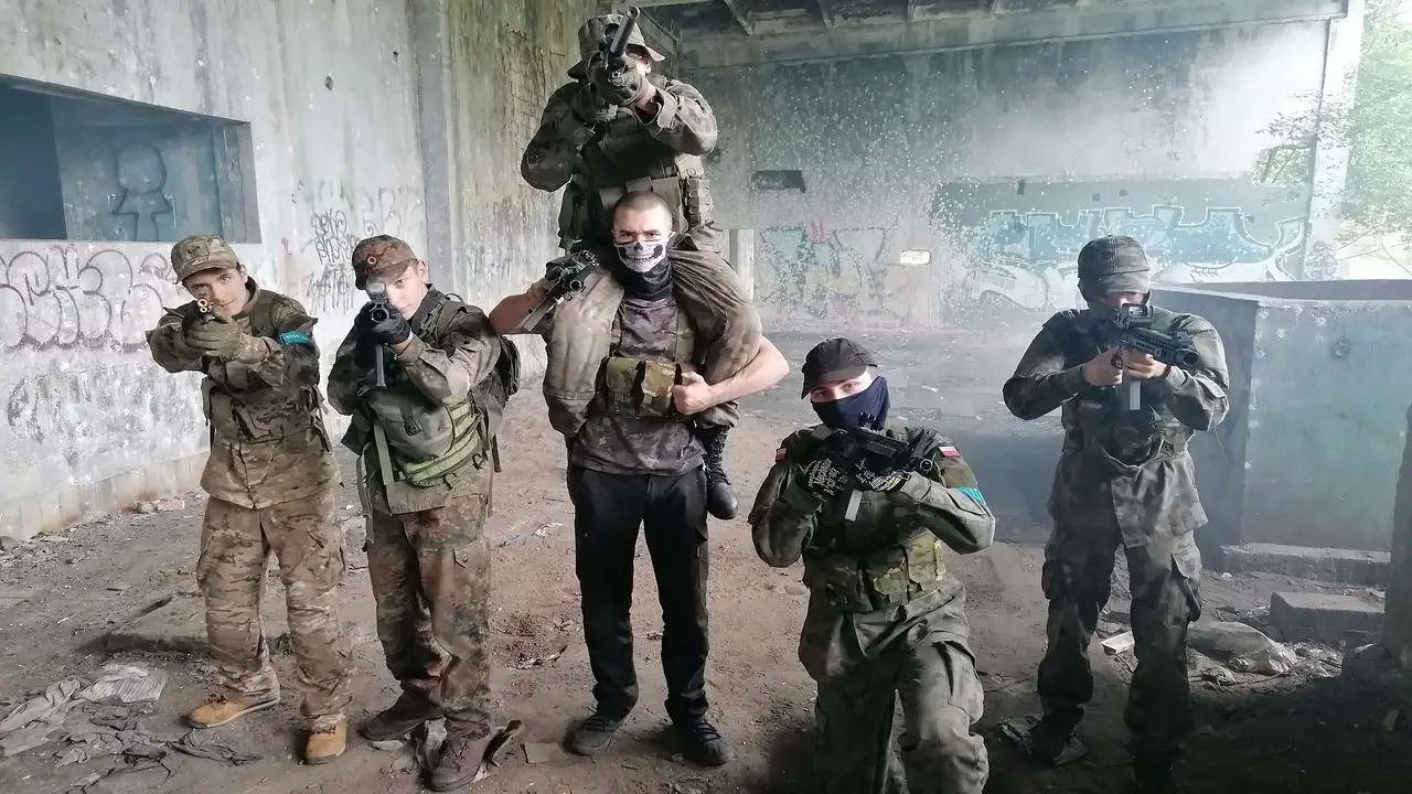 Spa�a - ob�z militarny - ASG