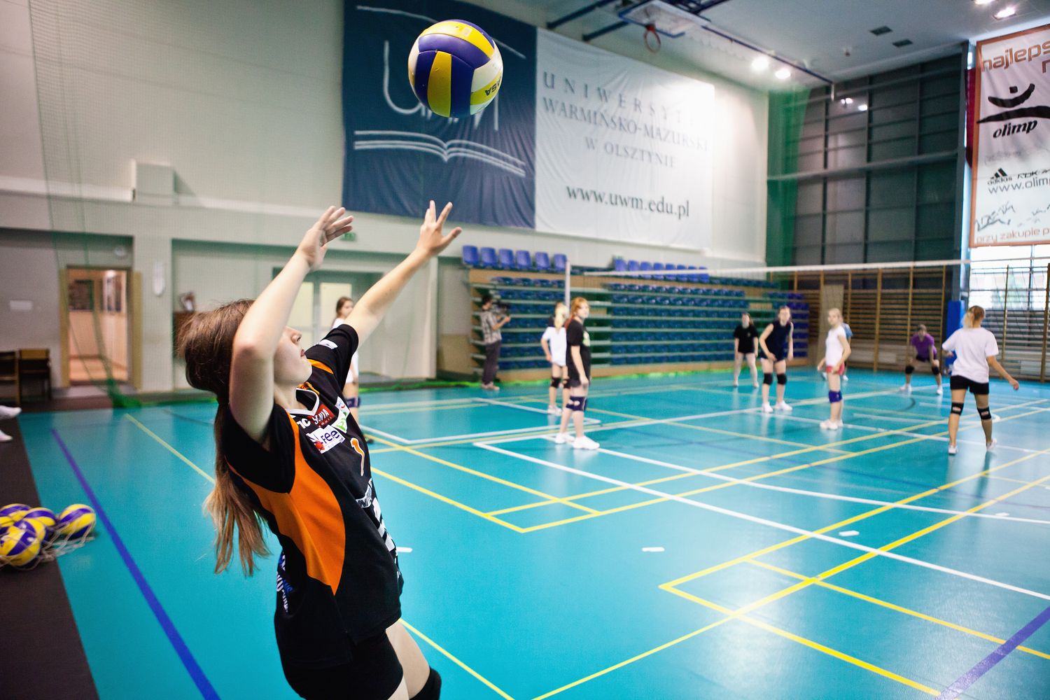 Kortowo - FunFestival - ob�z siatk�wki