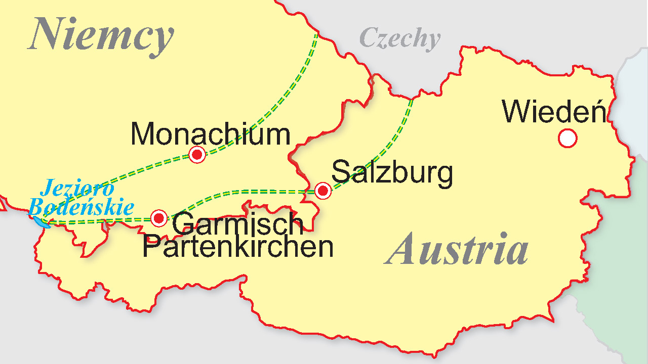 Austria,  Niemcy - Zamki Ludwika II