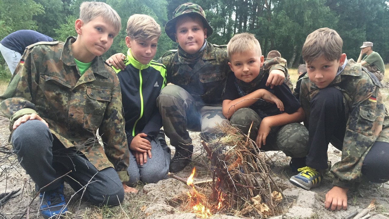 Zamrzenica - m�ody komandos - ob�z militarny dla najm�odszych