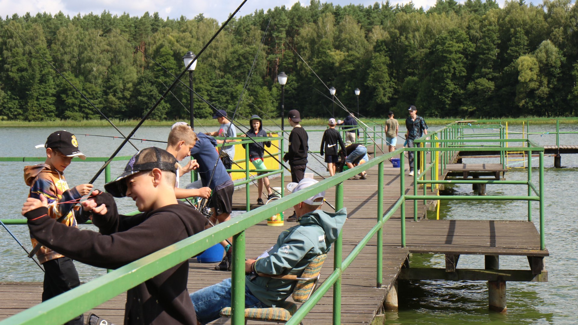 Zamrzenica - ob�z w�dkarski