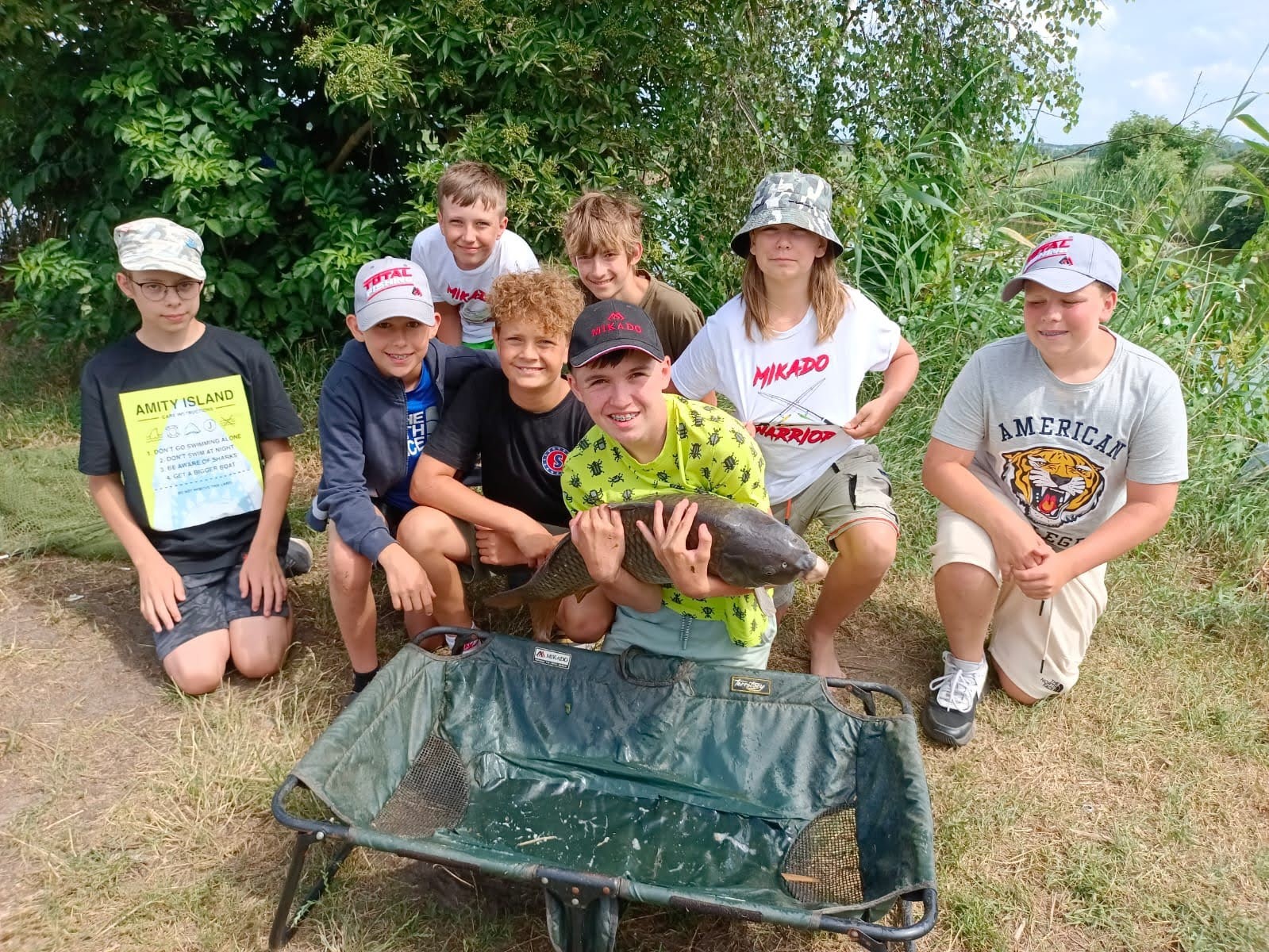 Zamrzenica - ob�z w�dkarski