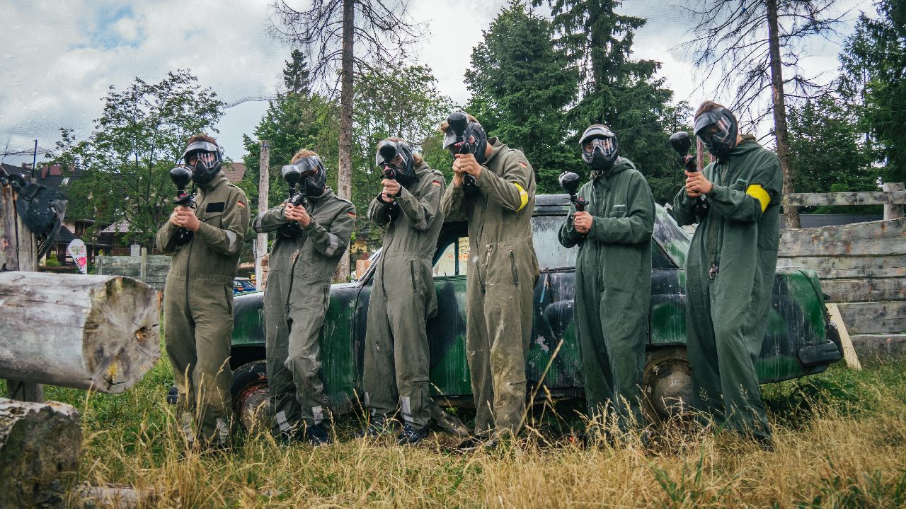 Murzasichle - ob�z paintballowy