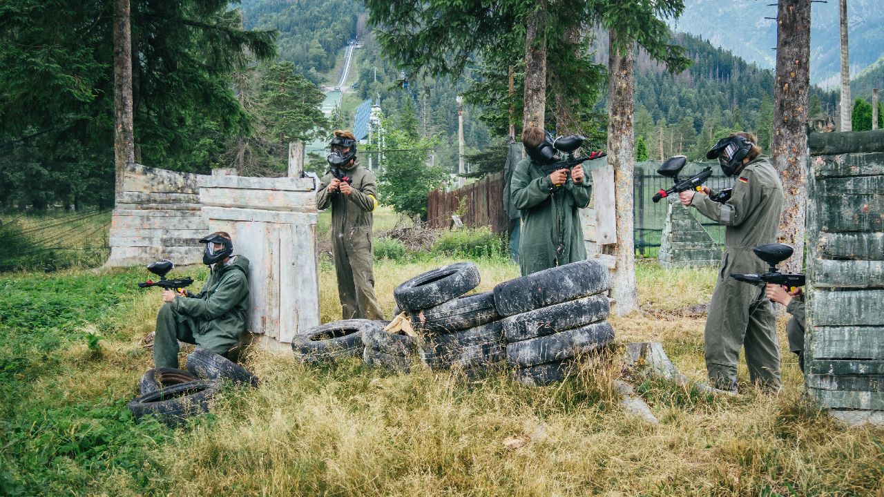 Murzasichle - ob�z paintballowy