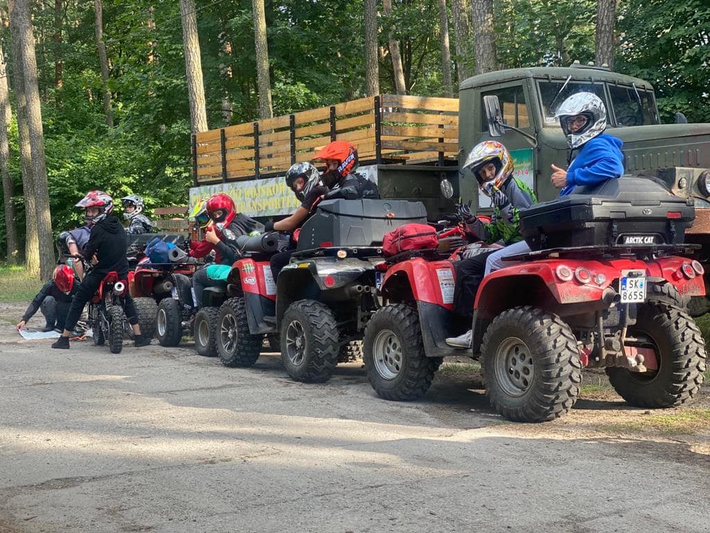 Z�oty Potok - Jura - quad academy camp