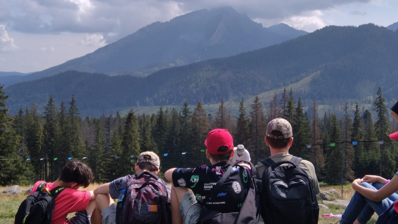 Zakopane - kolonie i ob�z Tatrza�ski Luz