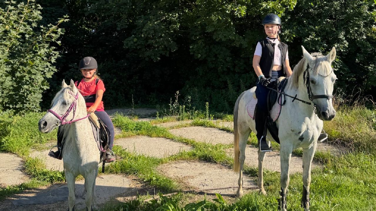 Zakrz�w - ob�z jazdy konnej z j. angielskim