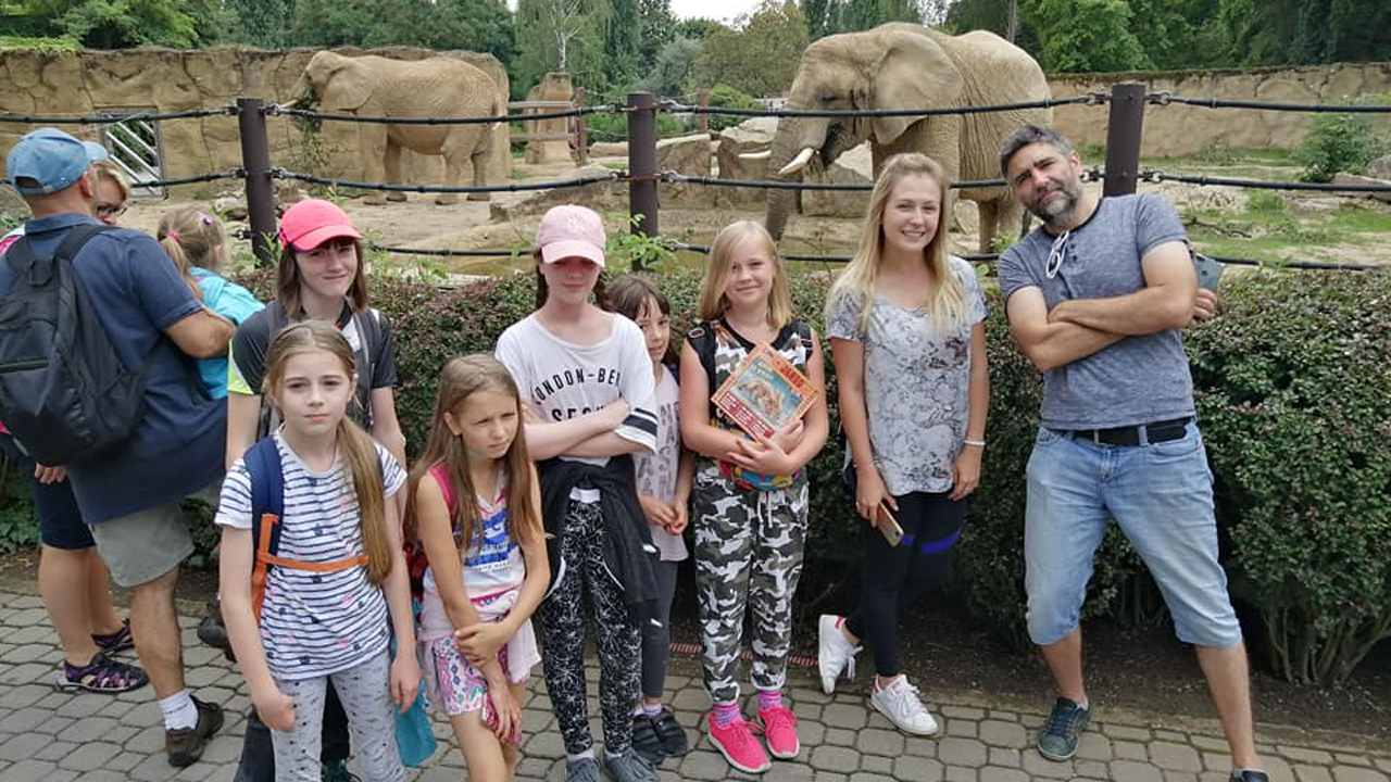 L�dek Zdr�j + Praga - kolonie i ob�z PrzyL�dek g�rskich zdobywc�w